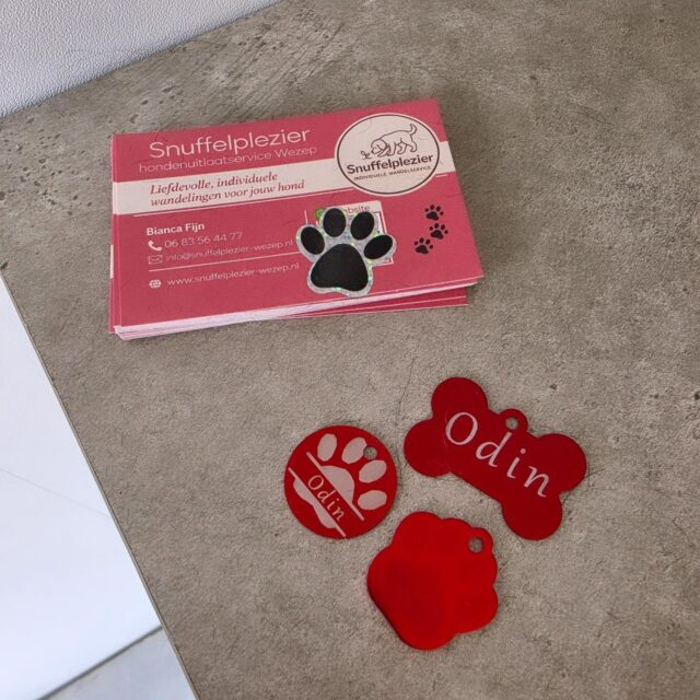 Nog op zoek naar een cadeau voor dierendag? Neem dan eens een kijkje bij @snuffelplezier.wezep voor een mooie tag ! 🥰 Je kiest zelf de kleur én het lettertype, dus helemaal naar jouw smaak.

En psst… 🤫 Met de code DVHT10 krijg je ook nog eens 10% korting! 🐾

Handig én zo mooi voor aan de halsband! ❤️

#develuwsehondentrimmer #snuffelplezierwezep #hondentag #hondenliefde #dierendag